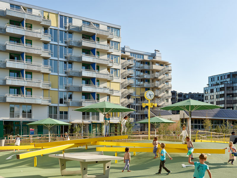 Donet Schäfer Reimer Architekten - Wohn- und Gewerbesiedlung Guggach III, Zürich, 2024