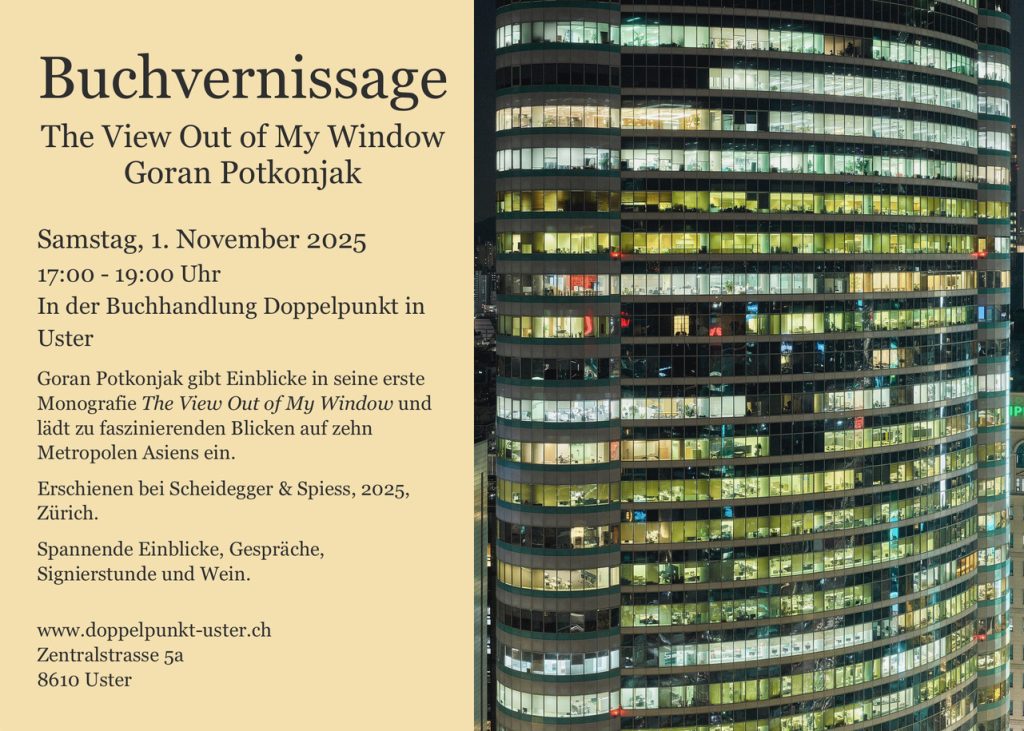 The View Out of My Window – Goran Potkonjak – Buchvernissage